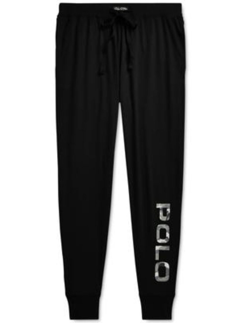 Polo Ralph Lauren Men's Logo Jogger Pajama Pants, Polo Black